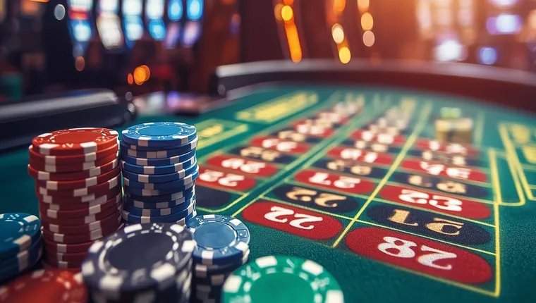 Sic Bo dice game with betting layout